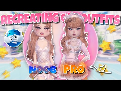 Recreating My *OLD OUTFITS* In Dress To Impress AGAIN!!