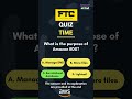 What is the purpose of Amazon RDS? #aws #cloudstorage #cloudtutorial #quiz #TechShorts #CodingTips