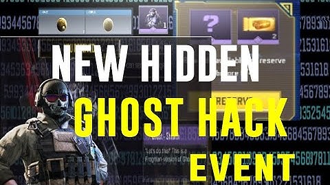 NEW HIDDEN EVENT | THE GHOST HACK! CODM