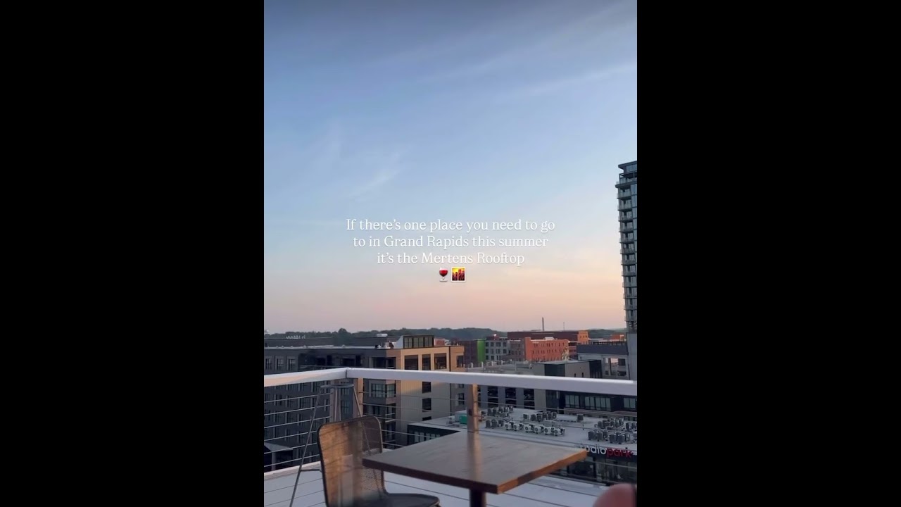 You NEED to Checkout this Rooftop Bar in Grand Rapids
