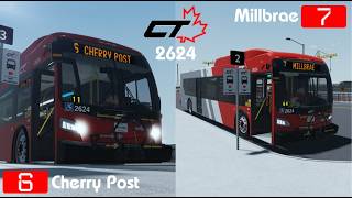 AI PASSENGERS & FULL ROUTE Caygua Transit Route 6 Cherry Post, Route 7 Millbrae VAMOS - ROBLOX