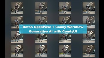 BSLIVE Batch Process Dancing Video To Abstract Animation Using ComfyUI Stable Diffusion