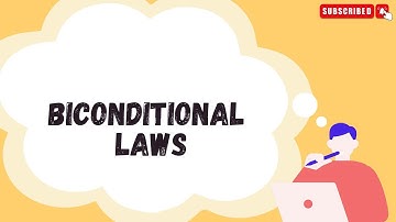 Biconditional Law | Mathematical Logic | #mathtricks #mathconcepts #mathematicallogic 