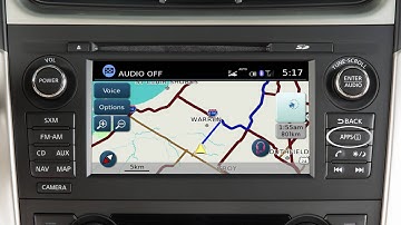 2017 Nissan Altima - Traffic Information (if so equipped)