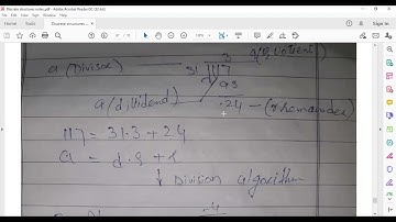 Elementary Number Theory Part 1 | Discrete Structures | ProgExp
