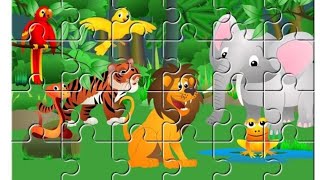 Putting Together Animal Puzzles For Kids | Animal Puzzles, Kids Puzzles, Puzzles for Kids screenshot 5