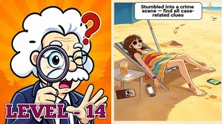 Brain Puzzle Saga: IQ Test Level 13 | Beach Conspiracy Walkthrough Solution 