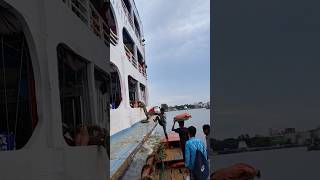 চলন্ত ঈগল ৩ লঞ্চ থেকে যেভাবে ট্রলারে নামলো। #shorts #trending #launch