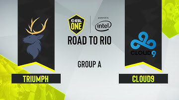 CSGO - Cloud9 vs. Triumph [Inferno] Map 2 - ESL One Road to Rio - Group A - NA