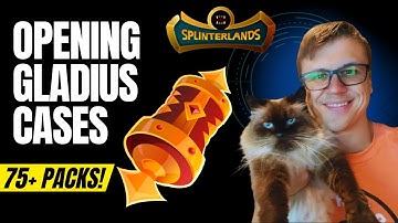 75+ Gladius Case Pack Opening On Splinterlands