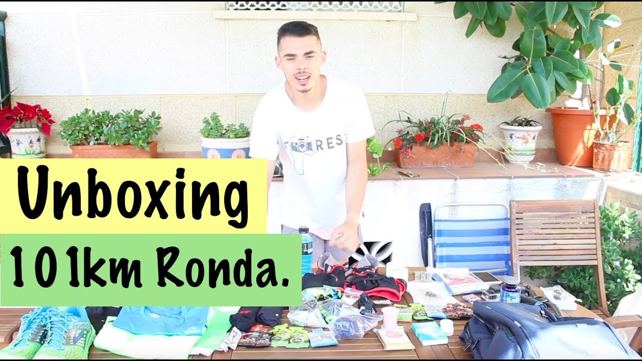Unboxing 101km Ronda I Material Ultra Trail 100k