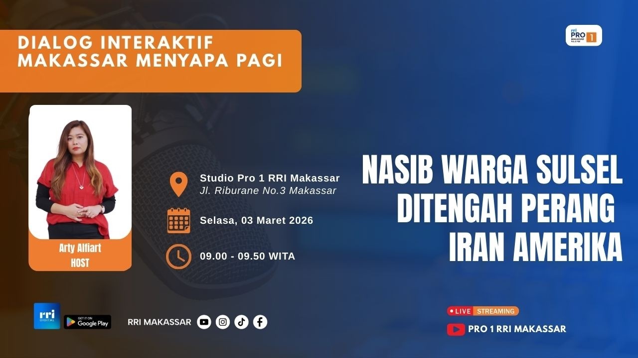 Nasib Warga SulSel ditengah Perang Iran Amerika || Selasa, 03 Maret 2026