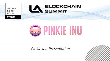 Pinkie Inu Presentation at LA Blockchain Summit 2022