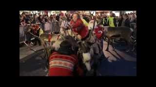 Santa's super Reindeer in Truro