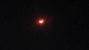 The eclipse 2017 Glasses and without Glasses