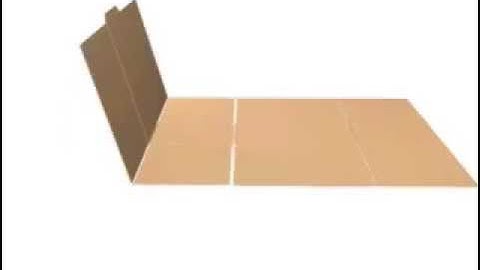 Corrugate Slotted Box Styles - Full Overlap Slotted Carton