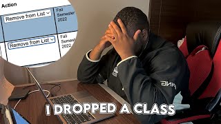 WITHDRAWING FROM MY COLLEGE CLASSES | STORY TIME