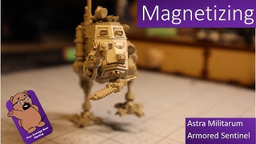 Magnetizing Astra Militarum Armored Sentinel