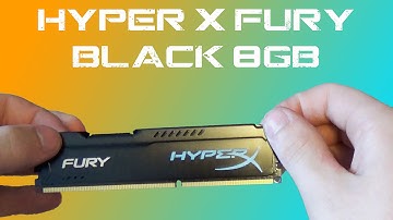 Computer Build-Part 1-6: Hyper X Fury Black Ram Unboxing