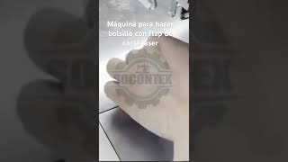 Máquina Automática Para Bolsillo Con Corte Láser