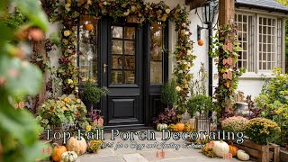 🎃 Top Fall Porch Decorating Ideas 2025 for a Cozy and Inviting Entrance 🍂