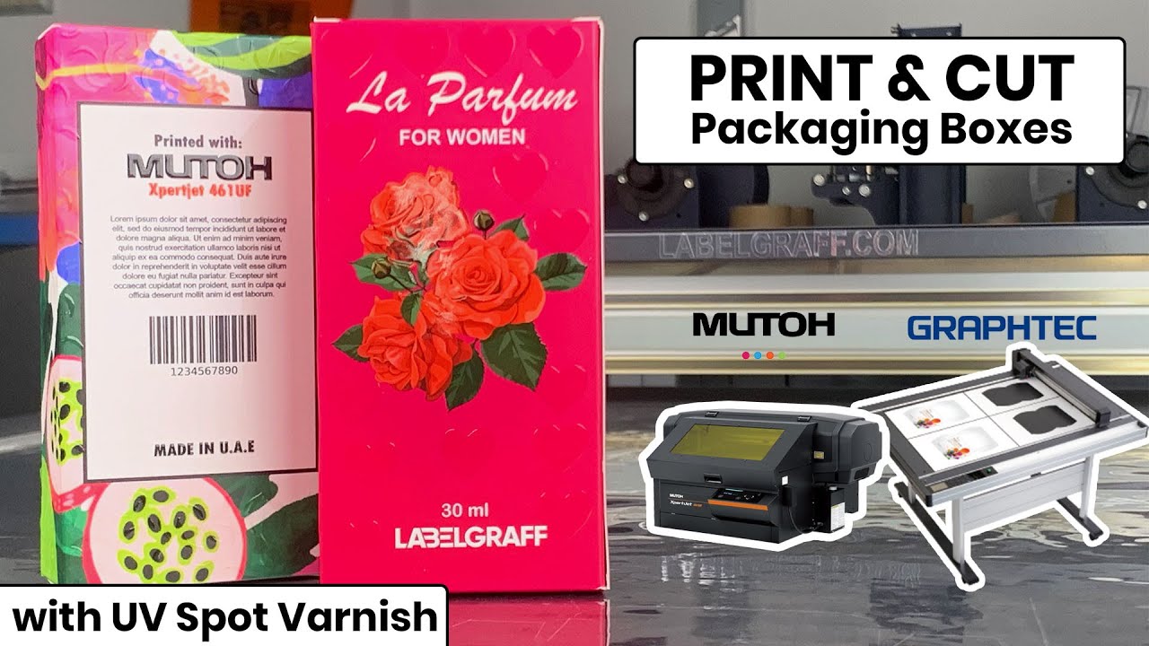 Prototype Packaging Maker | Full Color with Spot Varnish - YouTube