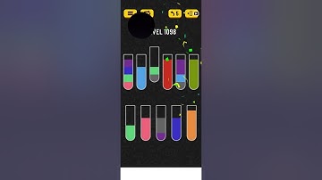 water sort puzzle (level 1098)