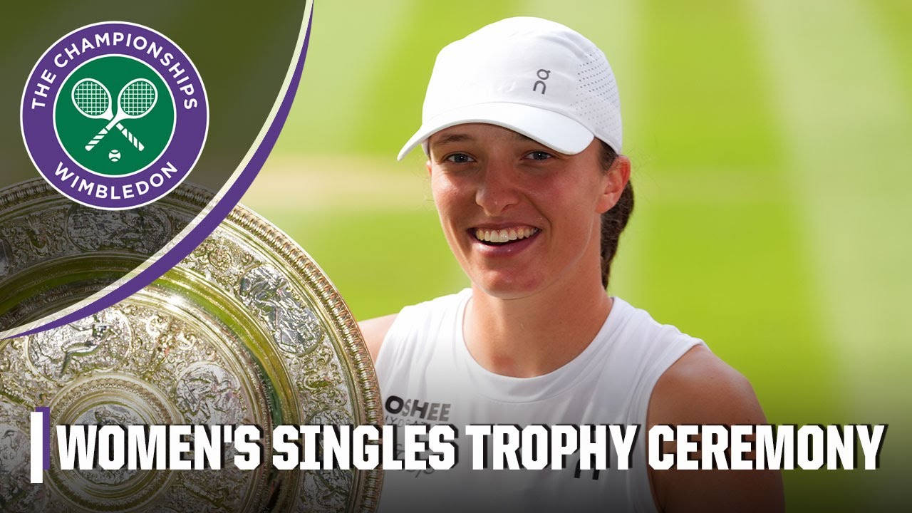 FULL Women's Singles Final Trophy Presentation 🏆 | 2025 Wimbledon