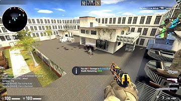 CS:GO - Zombie Survival Mod gameplay on Bank Office map - Infection Club