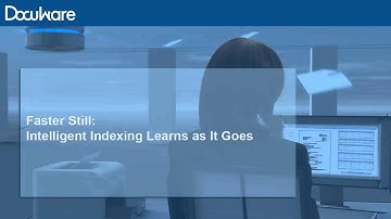 DocuWare Tutorial 11 Intelligent Indexing