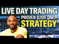 Live Day Trading Ep.1: $200/Day Proven Simple Strategy (Beginners)