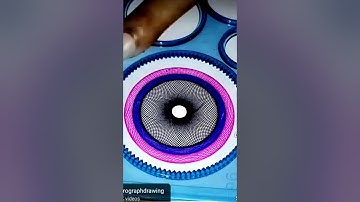 spirograph ll spirograph drawing ll spirograph scale #a24maths #shorts #youtubeshorts