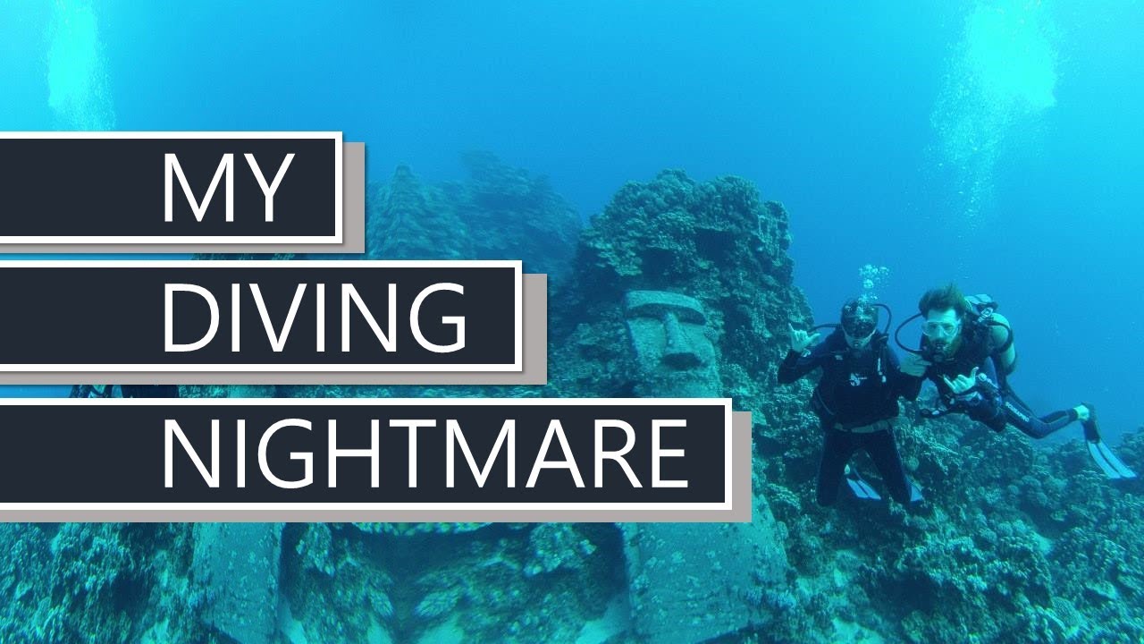 Underwater Anxiety Attack | Deep Dive Easter Island in South America | Ep. 18