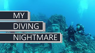 Underwater Anxiety Attack | Deep Dive Easter Island in South America | Ep. 18
