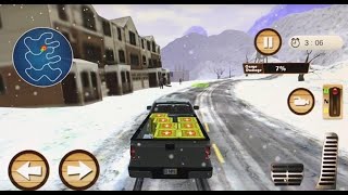 Relief truck driving in winter screenshot 5