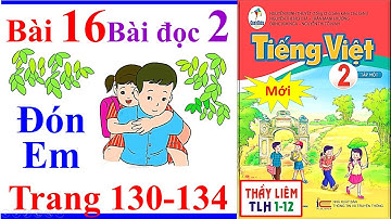 Tiếng Việt Lớp 2 Bài 16 | Đón Em | Trang 130 - 134 | Cánh Diều | Bài Đọc 2 | Mới