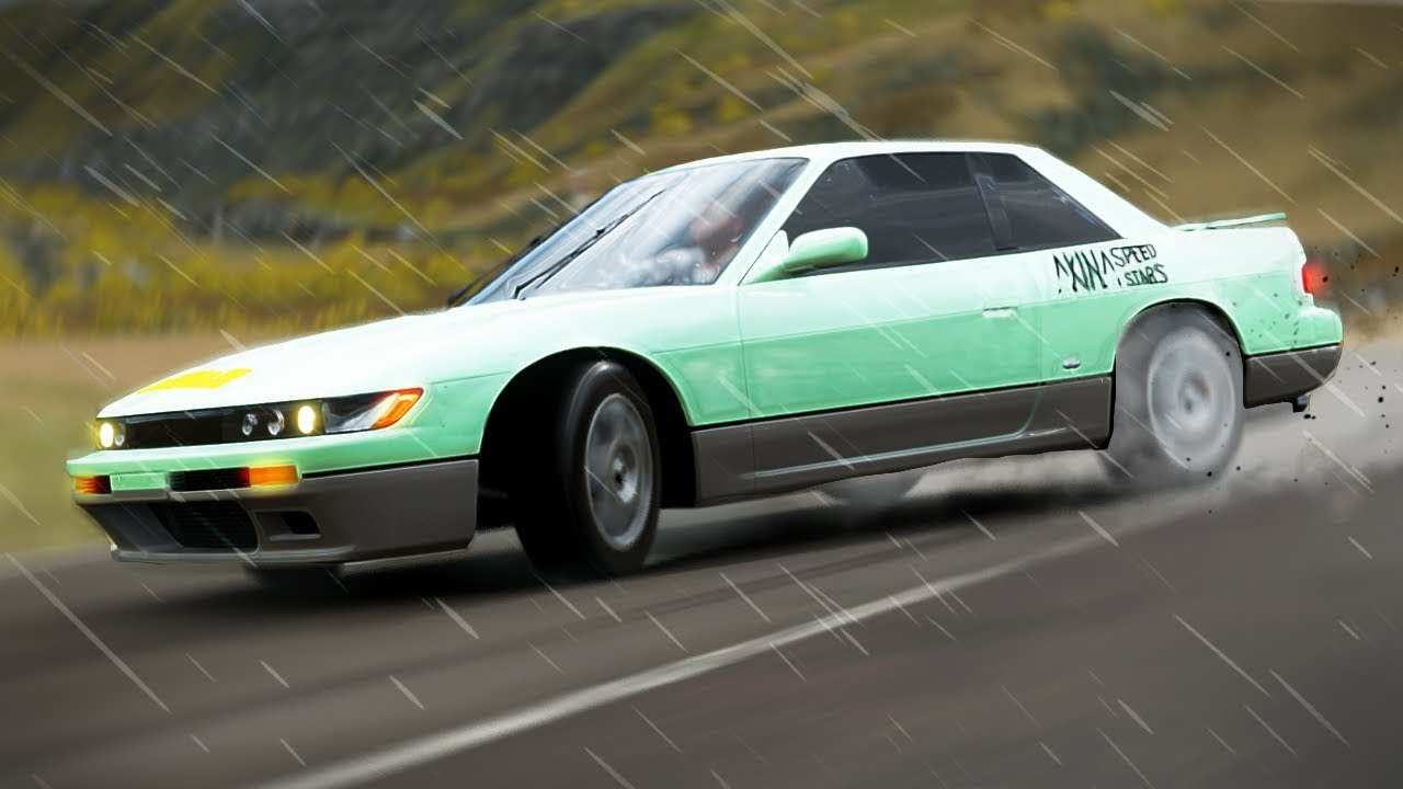 Drifting Iketani's Silvia S13 From Initial D Forza Horizon 4 - YouTube