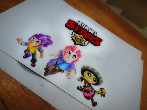 Desenho Do Jogo Brawl Stars Da Supercell - imagens do barley brawl stars para desenhar