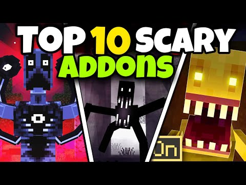 Top 10 HORROR Minecraft Bedrock Addons To Make The SCARIEST World