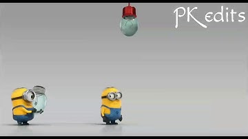 😂Changing a light bulb Minions Video 😂