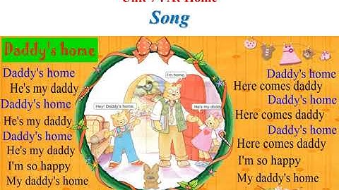 unit 7 At home   song