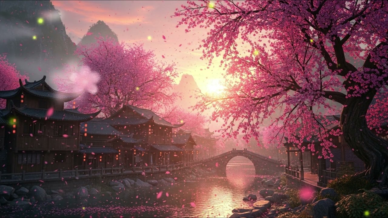 Relaxing music | Chinese Zen Music - Bamboo flute, erhu & Guzheng