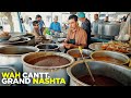 Shahi sabzi lacha paratha  street food of wah cantt  pakistani breakfast  amazing nihari  qeema