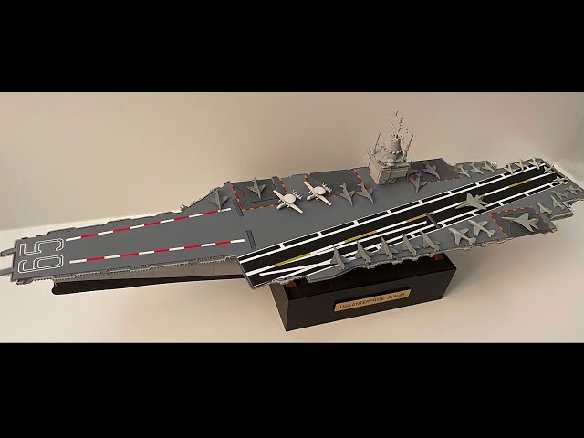 Revell- Nuclear Carrier U.S.S. Enterprise Ship Maqueta