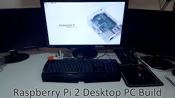 Low End Tech - Cheap Desktop PC Raspberry Pi 2 using Raspbian Jessie
