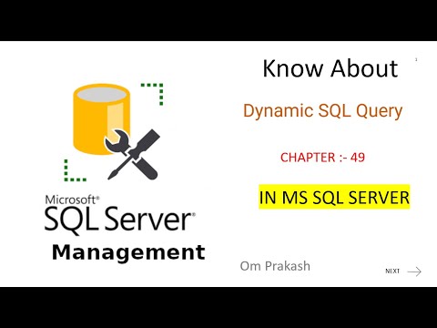 Dynamic SQL Query