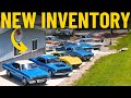 New muscle cars for sale at coyote classics  classic car lot walk around