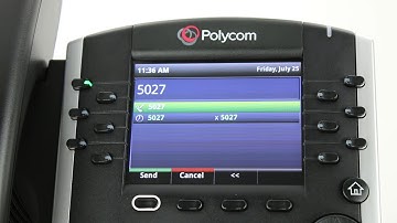 Polycom VVX 400 - Warm Transfer