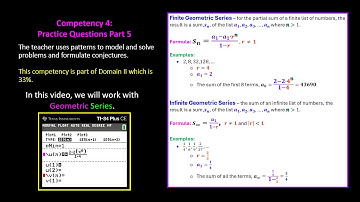 TExES 7-12 (235) Math Exam Competency 4: Practice Questions Part 5