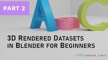 3D Rendered Datasets in Blender for Beginners, Part 2 [FREE COURSE]